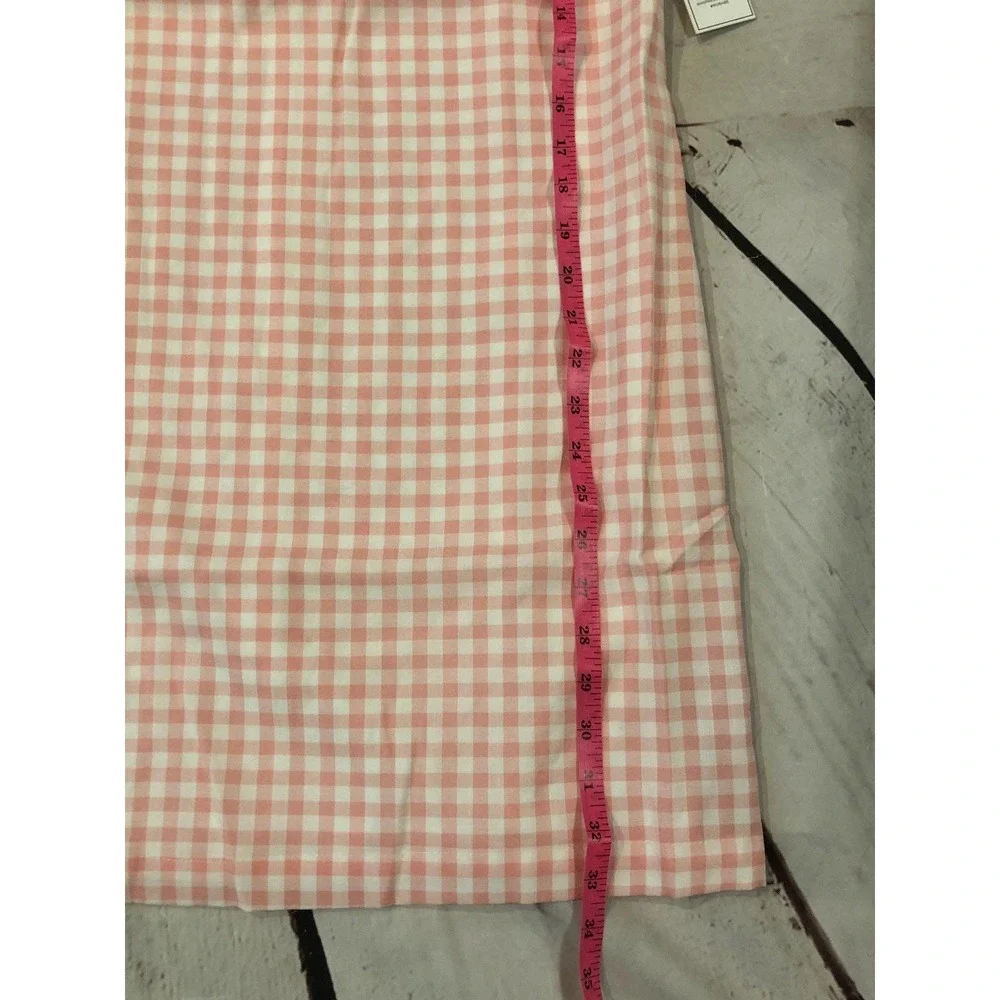 Pink Gingham Lace Girly Feminine Cottagecore Preppy Dress - Picture 9 of 10